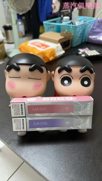 ILIA BAR 4 6500口電子菸包裝盒展示