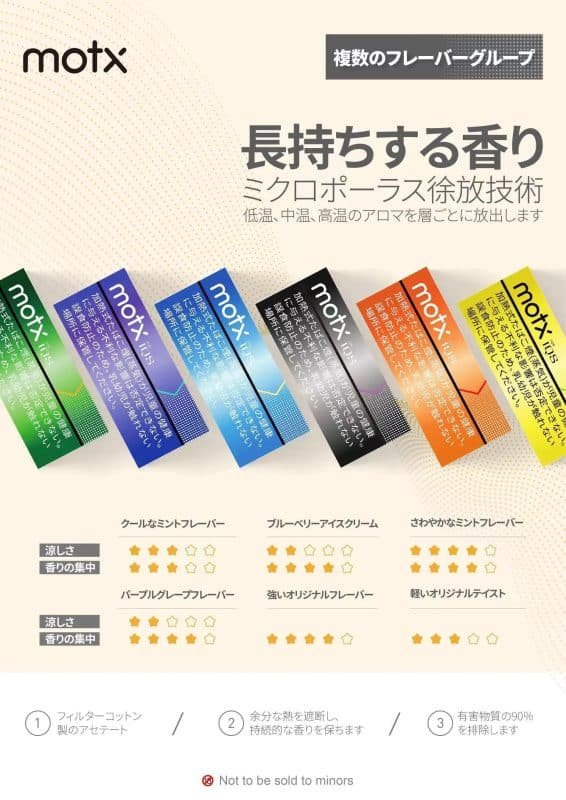 MOTX加熱式菸彈
